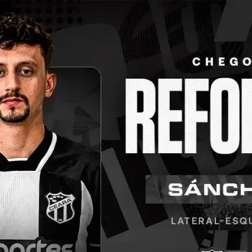 Ceará anuncia retorno de lateral-esquerdo Sanchez