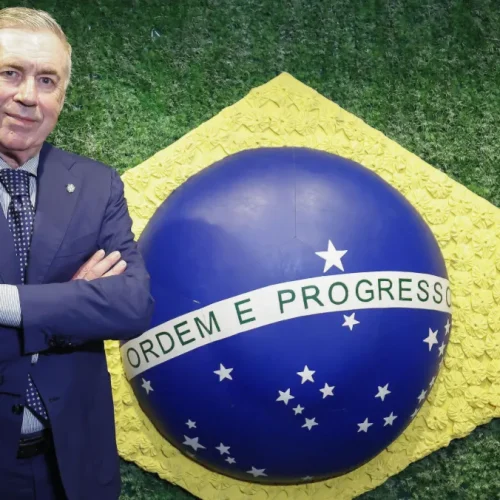 Carlo Ancelotti renova contrato com a Seleção Brasileira até a Copa do Mundo de 2030